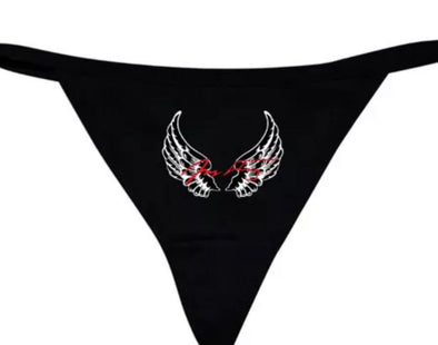 Power Panties G String Thong, Lingerie Briefs Bikini Underwear (3 und) - Power Wings By Jullye Giliberti
