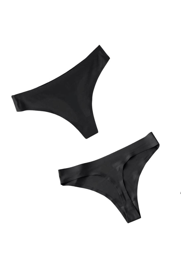 Power Panties Seamless G String Lingerie, Wings Design Thongs Front Size (3 und) - Power Wings By Jullye Giliberti