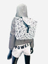 Bag Geometric Collection Color Silver - Power Wings By Jullye Giliberti - Power Wings By Jullye Giliberti