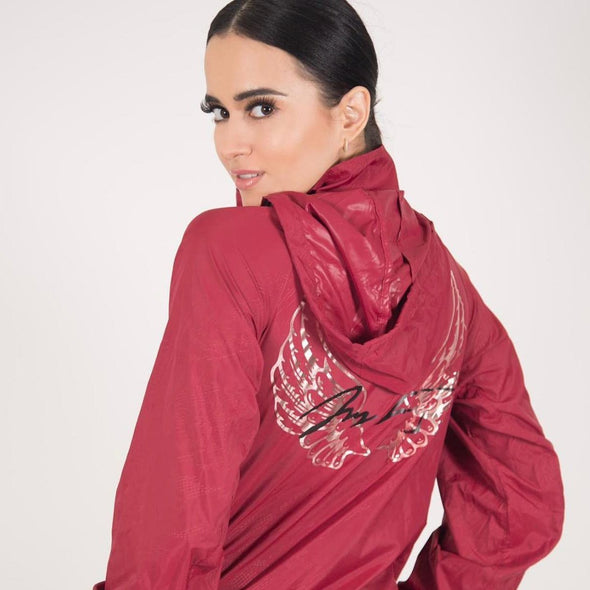 Jacket Dry Fit  Collection Color Red - Power Wings By Jullye Giliberti - Power Wings By Jullye Giliberti