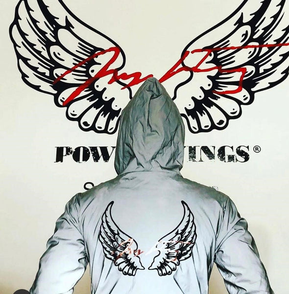 Jacket Reflective Collection Color Gray - Power Wings By Jullye Giliberti - Power Wings By Jullye Giliberti