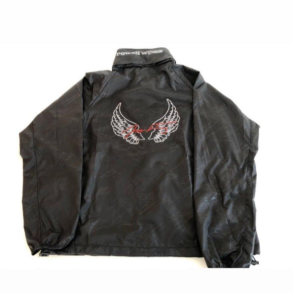 Dry Fit Jacket Crystal Collection Color Black - Power Wings By Jullye Giliberti - Power Wings By Jullye Giliberti