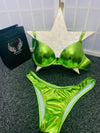Bikini Love Collection Color Green - Power Wings By Jullye Giliberti - Power Wings By Jullye Giliberti